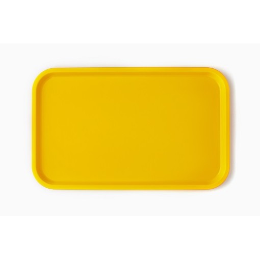 Поднос 52,5*32,5 см. желтый (108) MG /1/10/ ТП