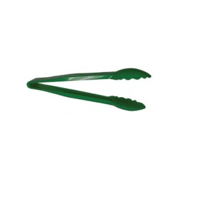 Щипцы универсальные 24 см. зеленые поликарбонат (до +120°C) MG /1/20/  ТП