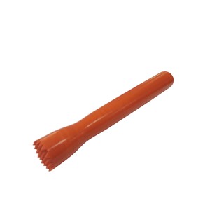 Мадлер АБС_пластик 21 см. оранжевый, поверхность решетка MG /1/ ТП