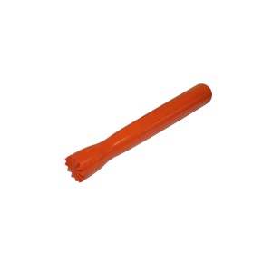 Мадлер АБС_пластик 21 см. оранжевый, поверхность звезда MG /1/ ТП