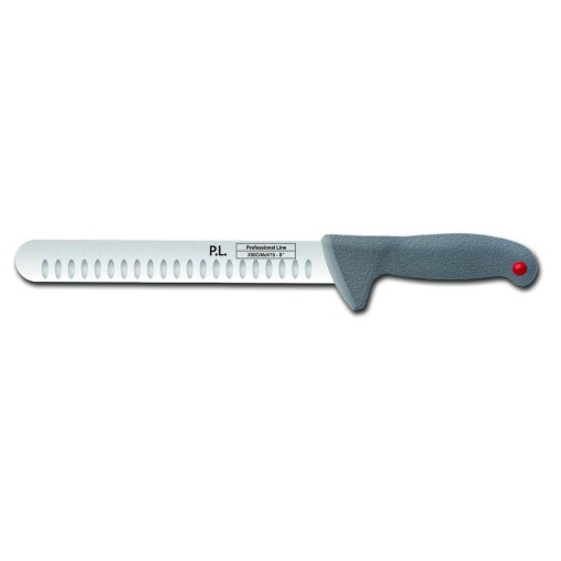 Нож слайсер 30 см с цветными кнопками PRO-Line серая ручка P.L. Proff Cuisine