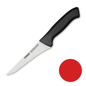 Нож для чистки овощей 14,5 см,красная ручка Pirge