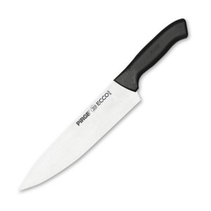 Нож поварской 23 см черная ручка Pirge