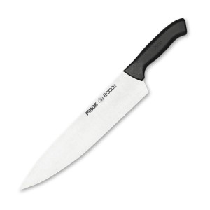 Нож поварской 30 см черная ручка Pirge