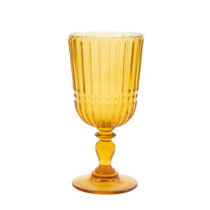 Бокал для вина 250 мл желтый Orange Glass P.L. - BarWare [6]