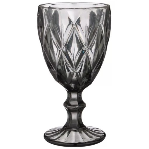 Бокал для вина/воды 340мл, серый, Glassware [6]