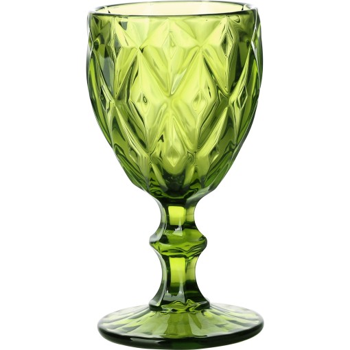 Бокал для вина/воды 340мл, зеленый, Glassware [6]