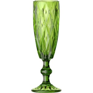 Бокал-флюте для шампанского 140мл, зеленый, Glassware [6]
