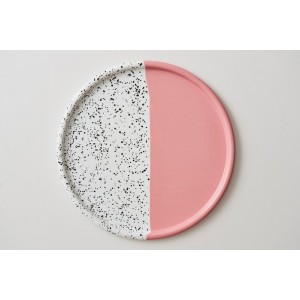 Тарелка 32см, розовый, Mind-Pop, Kapka