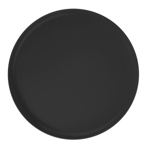 Тарелка с бортом 24см, черный, Moderna, Kutahya