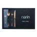 Набор столовых приборов 6 персон, 24 предмета, Anatolia Retro Gold 24K, Narin