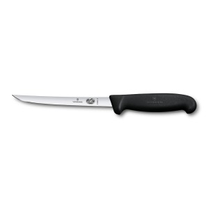 Нож обвалочный 15 см черная фиброкс ручка Victorinox Fibrox 