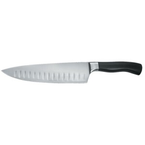 Нож поварской 25 см слайсер кованый Elite черная ручка P.L. Proff Cuisine