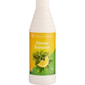 Лимон-Базилик, основа для напитков 1кг, ProffSyrup